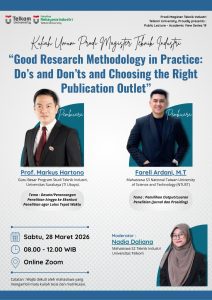 Academic View Series 19 - Kuliah Umum S2 Teknik Industri Academic View Series 19 - Kuliah Umum S2 Teknik Industri